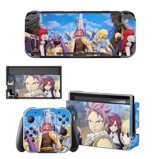 Fairy Tail Natsu Nintendo Switch Sticker