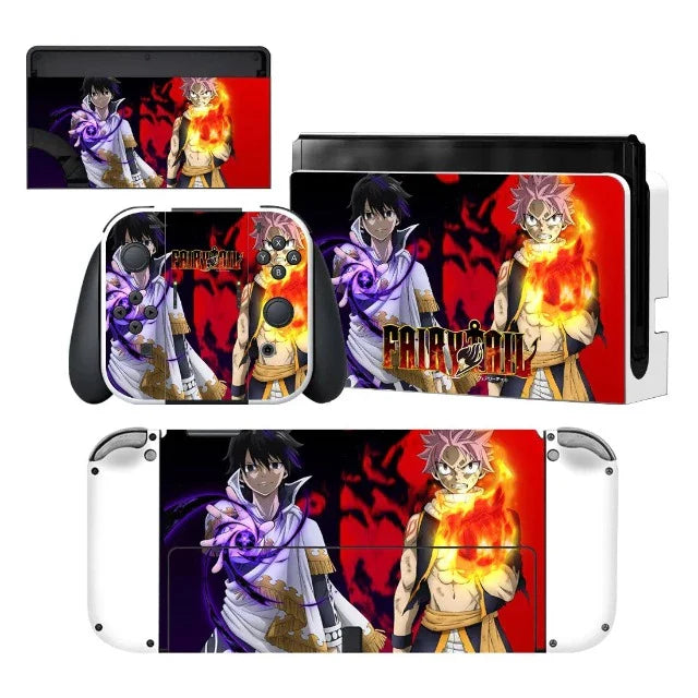 Fairy Tail Natsu & Zeref Nintendo Switch Sticker