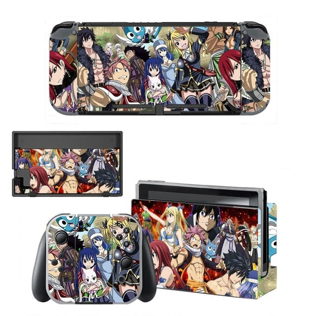 Fairy Tail Nintendo Switch Aufkleber in mehreren Designs