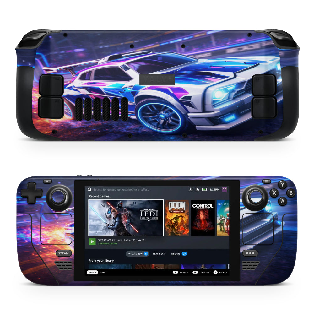 Pegatina Fenec Rocket League para Steam Deck