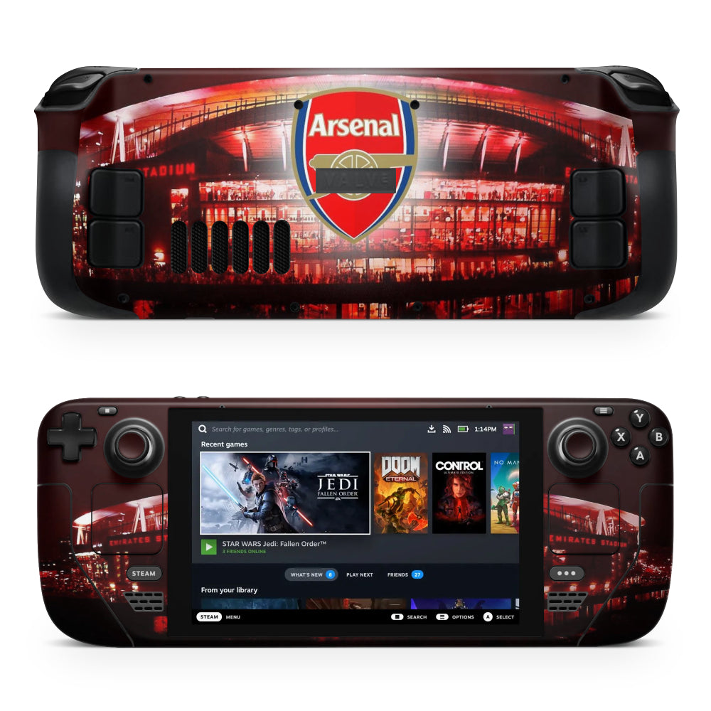 FIfa Arsenal Steam Deck Sticker