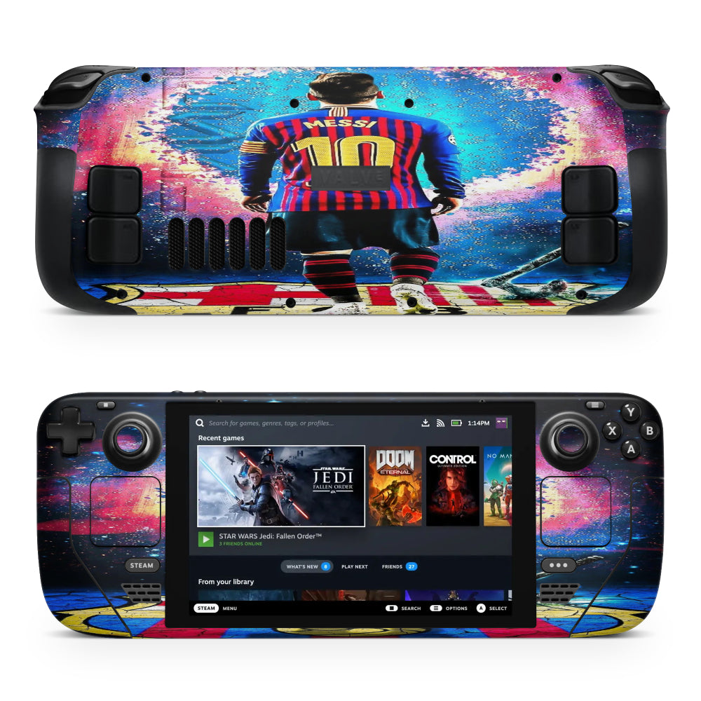 Fifa Messi Steam Deck Sticker