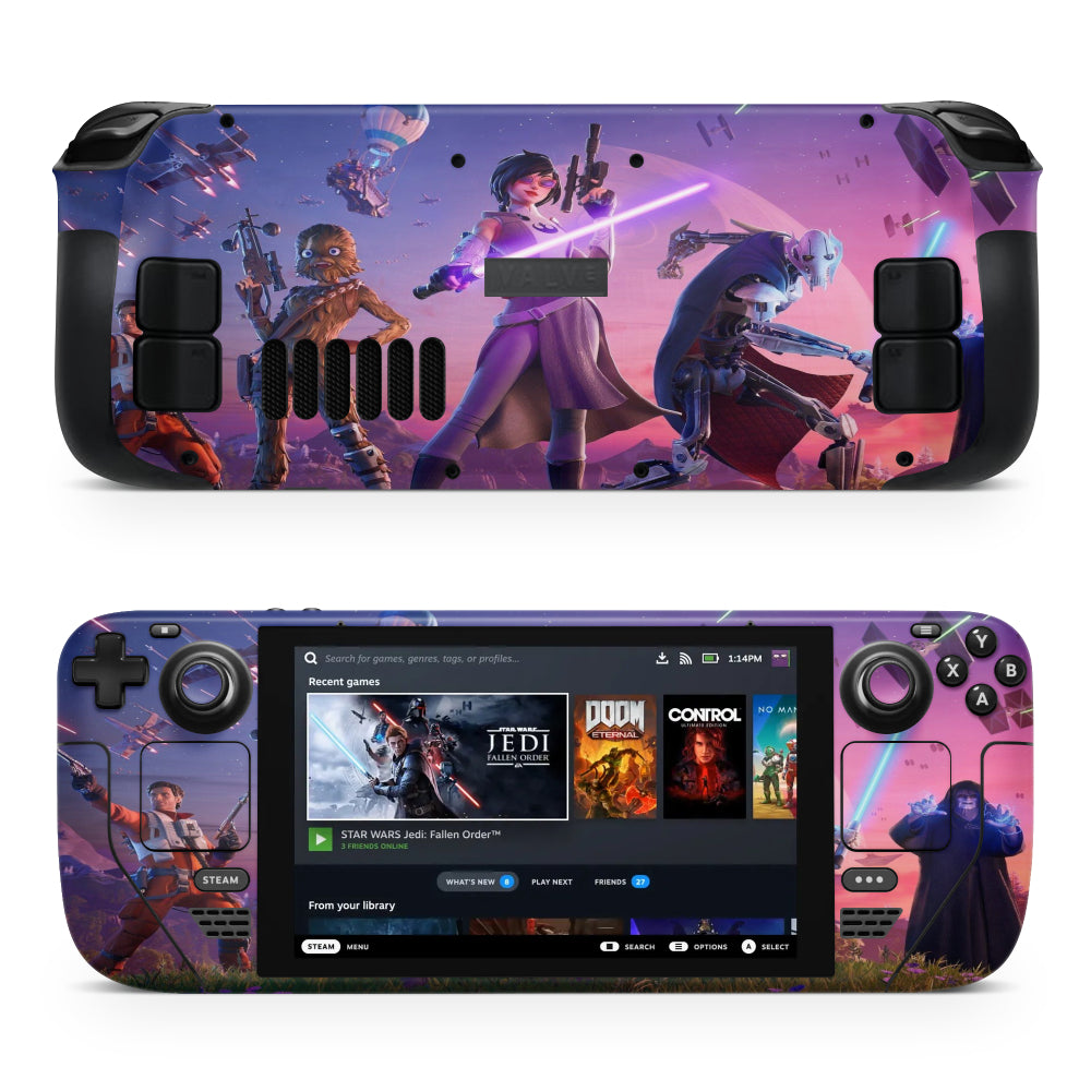 Fortnite Star Wars Steam Deck Sticker