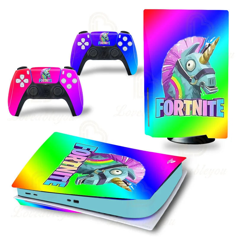 Fortnite Unicorn PS5 Sticker