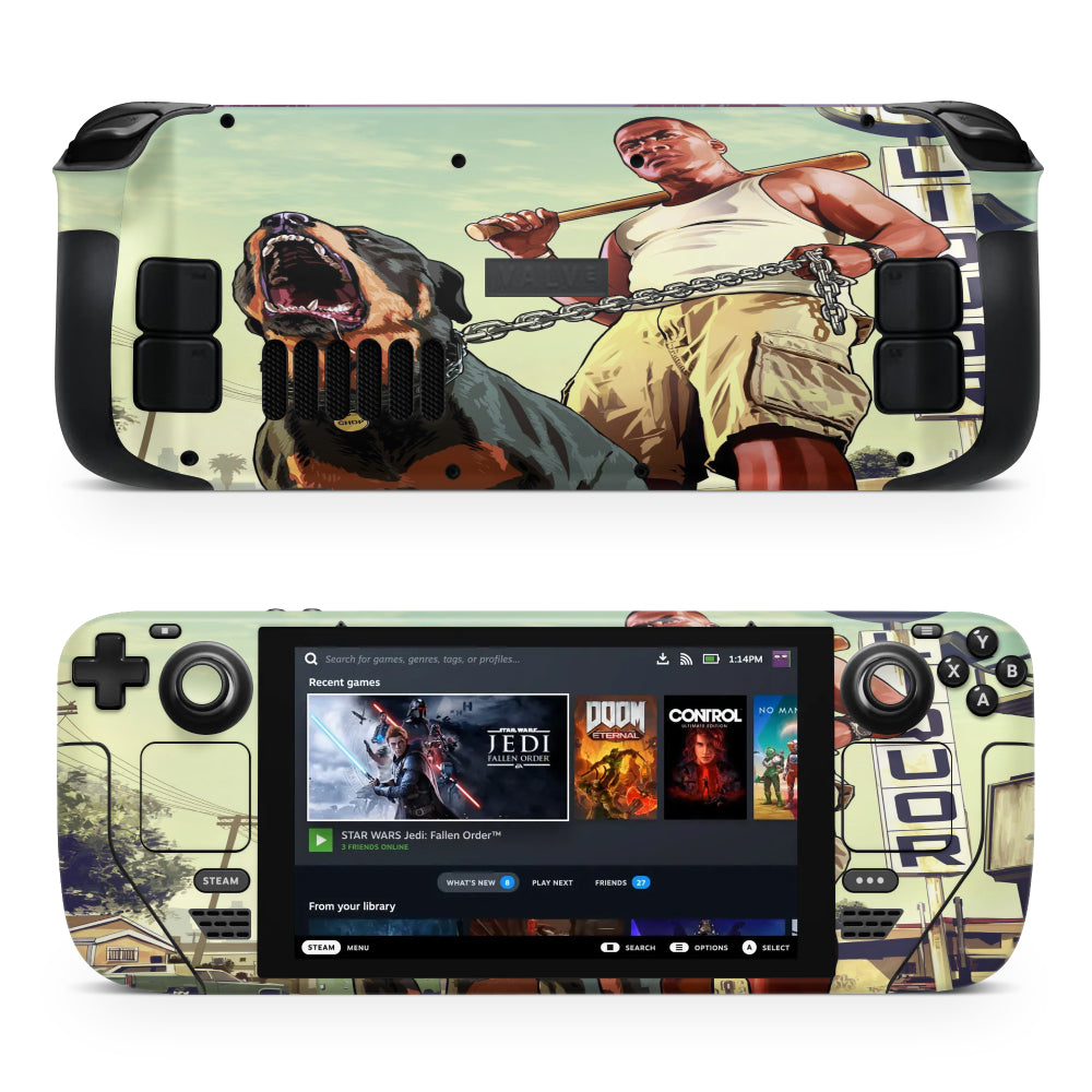 Franklin GTA Steam Deck Sticker