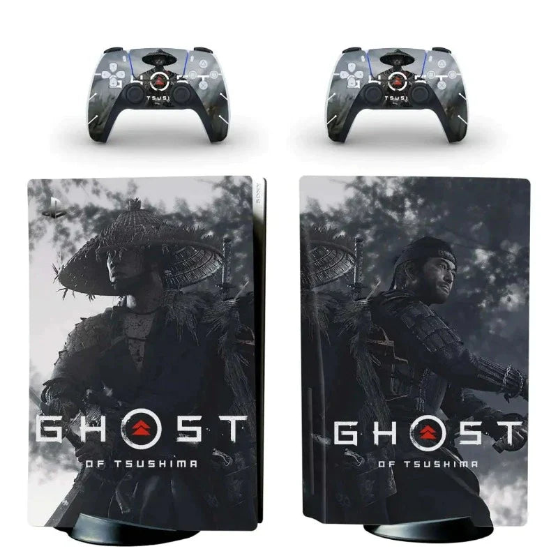 Ghost Of Tsushima Characters PS5 Sticker