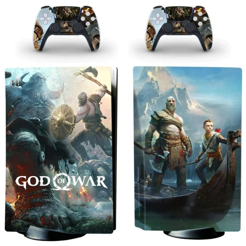 God Of War Characters PS5 Sticker