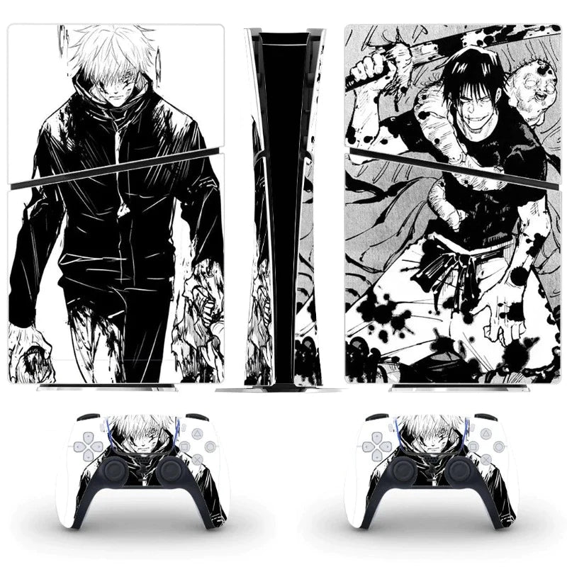 Sticker PS5 Jujutsu Kaisen Gojo vs Toji - Supercharged