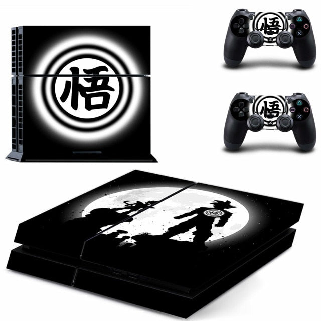 Goku vs Vegeta Dragon Ball Z PS4 Sticker Playstation
