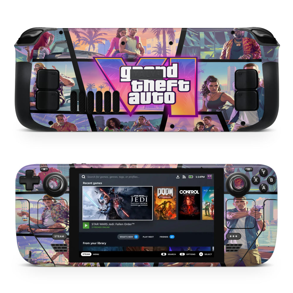 GTA 6 Steam Deck Sticker