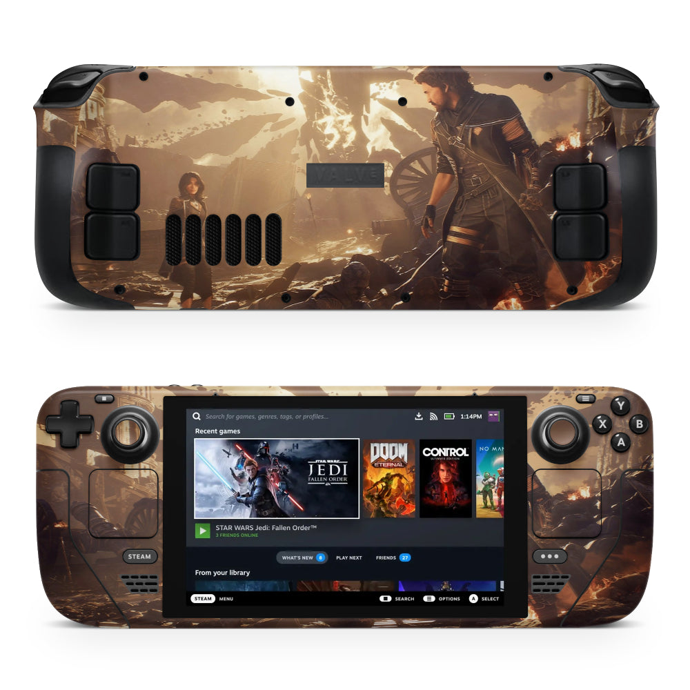 Gustave Lune Expedition 33 Steam Deck Sticker