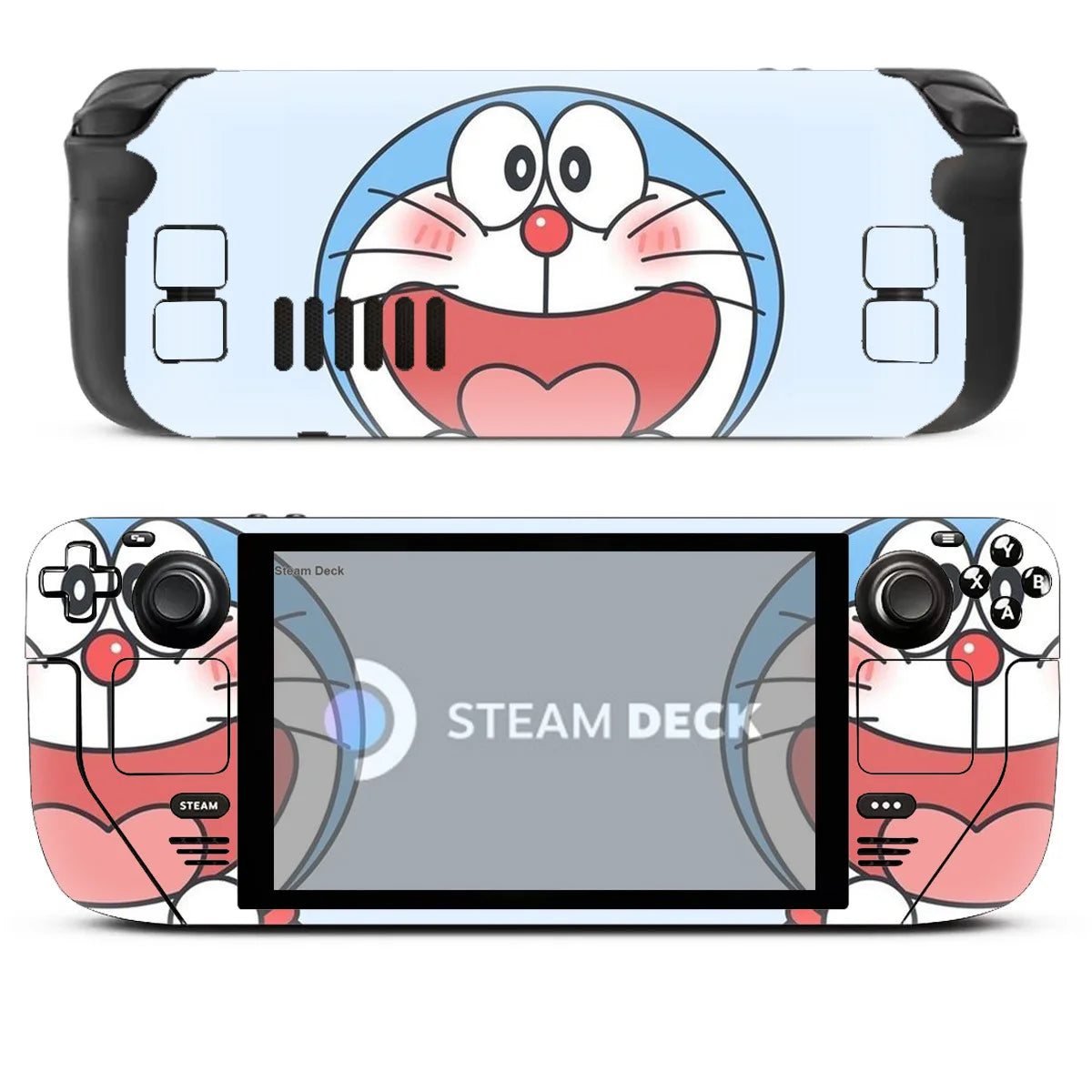 Happy Doremon Steam Deck Sticker
