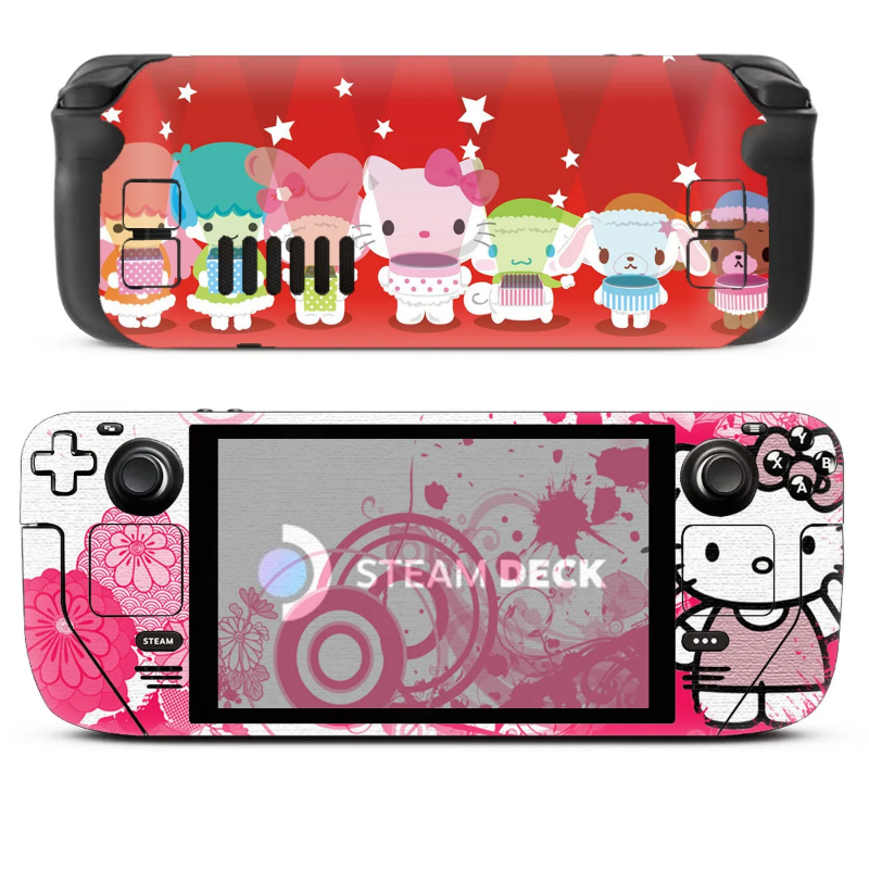 Hello Kitty &amp; Friends Steam Deck Sticker