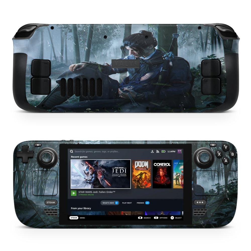 Autocollant Jiang Où les Vents Rencontrent le Steam Deck