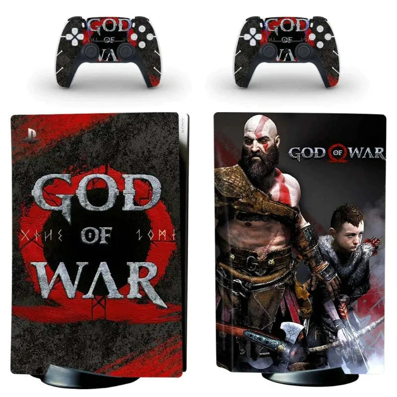 Kratos &amp; Atreus God Of War PS5 Sticker