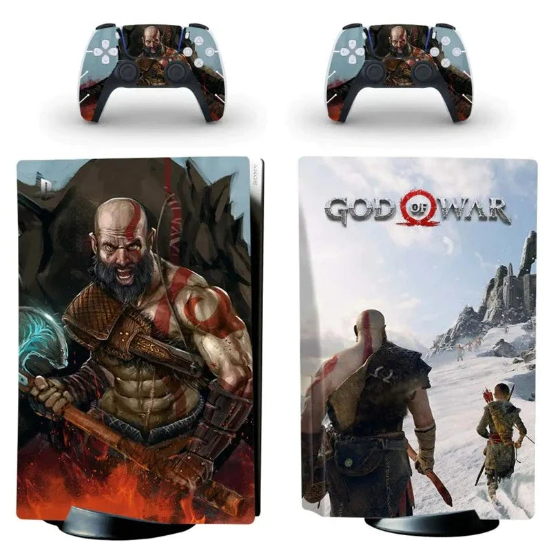Kratos God Of War PS5 Sticker