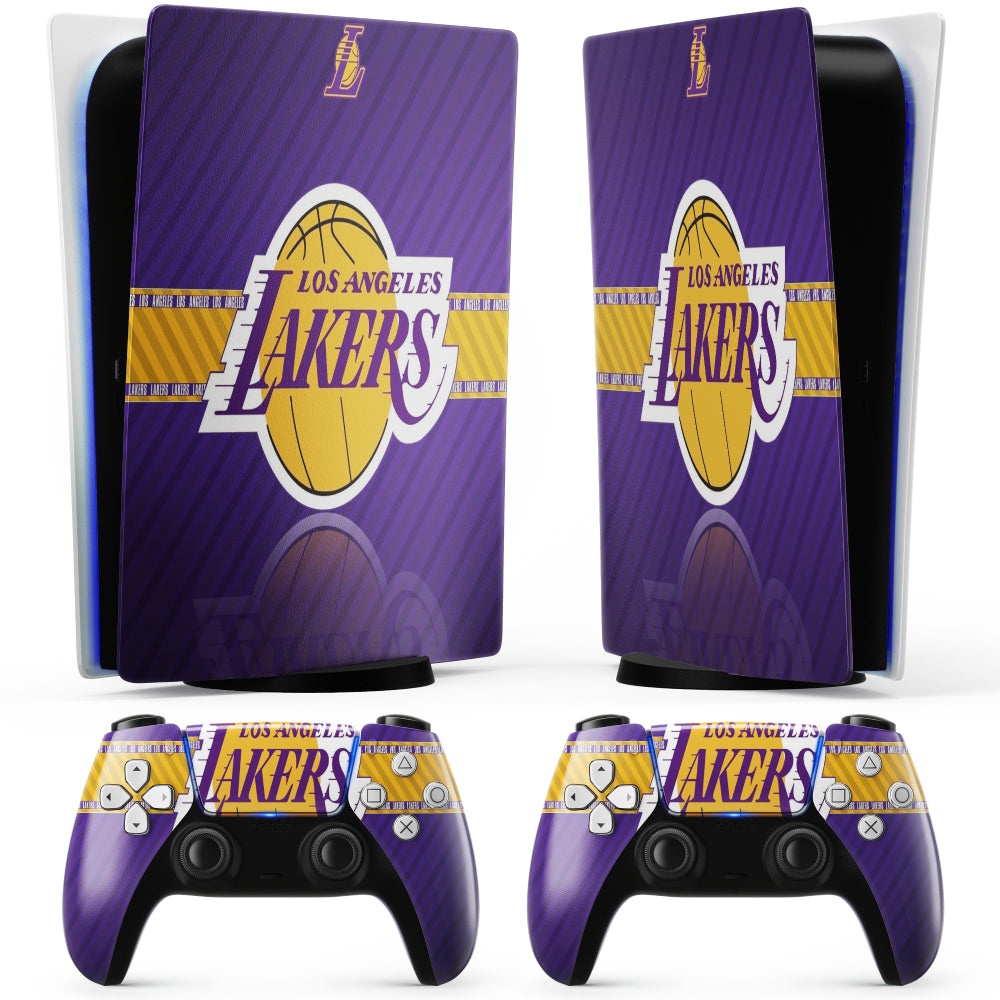 LA Lakers NBA PS5 sticker