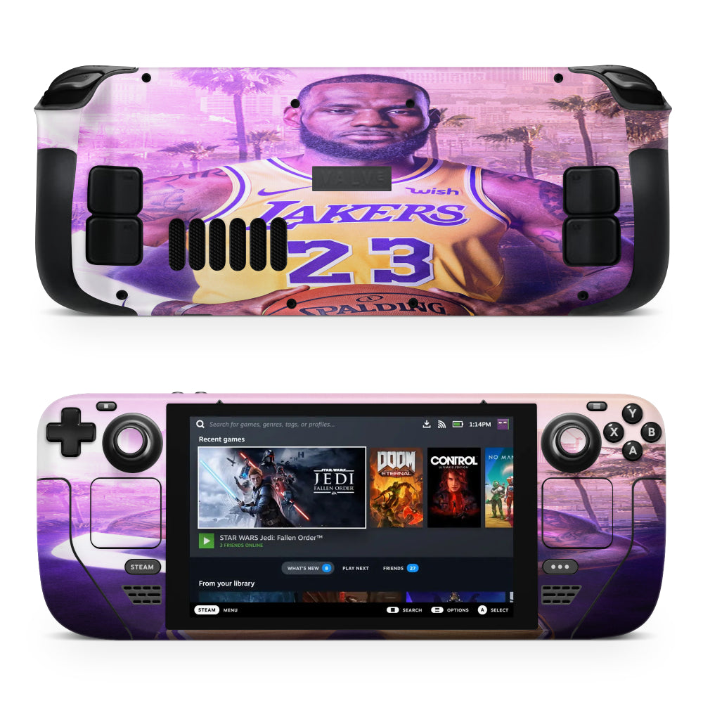 Pegatina de LeBron James NBA 2K para Steam Deck