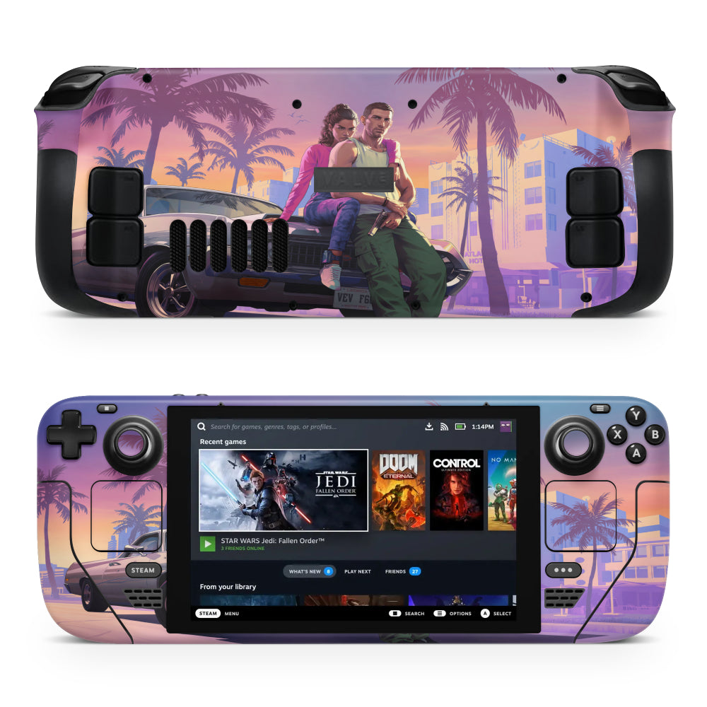 Lucia GTA 6 Steam Deck Sticker