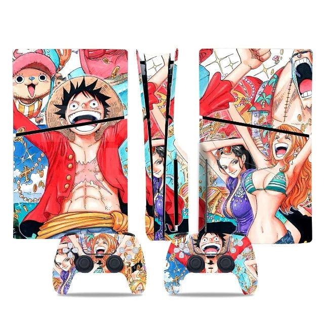 Luffy Crew One Piece PS5 Sticker