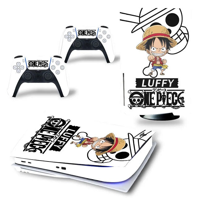 Luffy Jolly Roger One Piece PS5 Sticker
