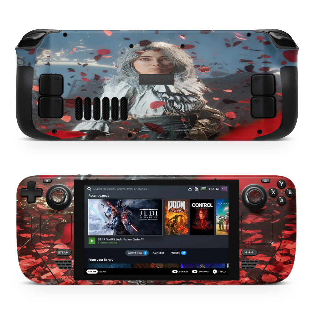 Maelle Expedition 33 Steam Deck Sticker