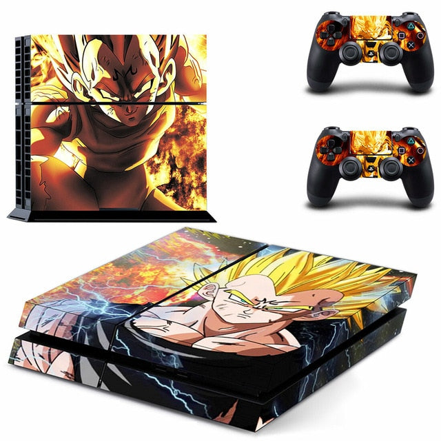 Majin Vegeta Dragon Ball Z PS4 Sticker Playstation