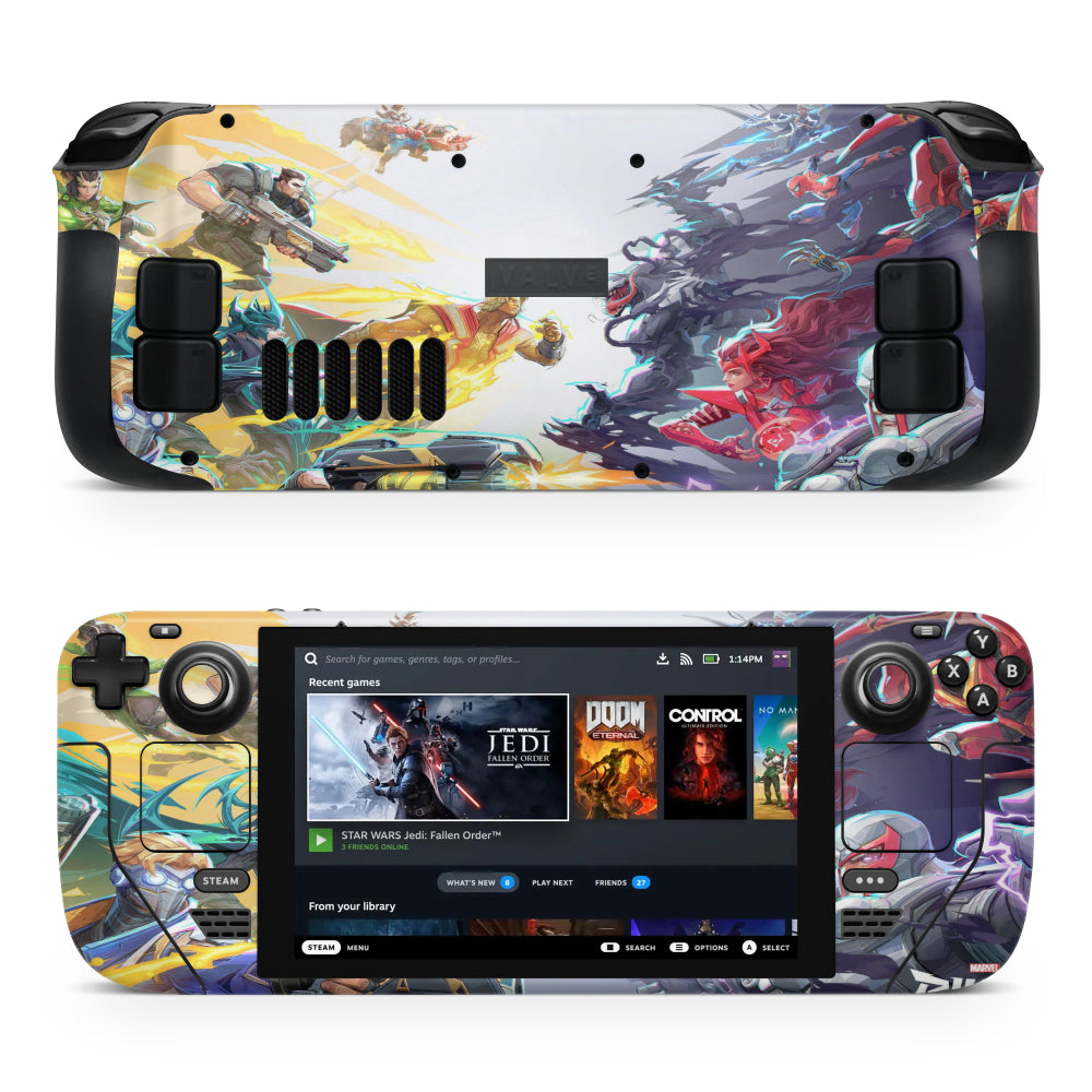 Marvel Rivals Battle Steam Deck Aufkleber