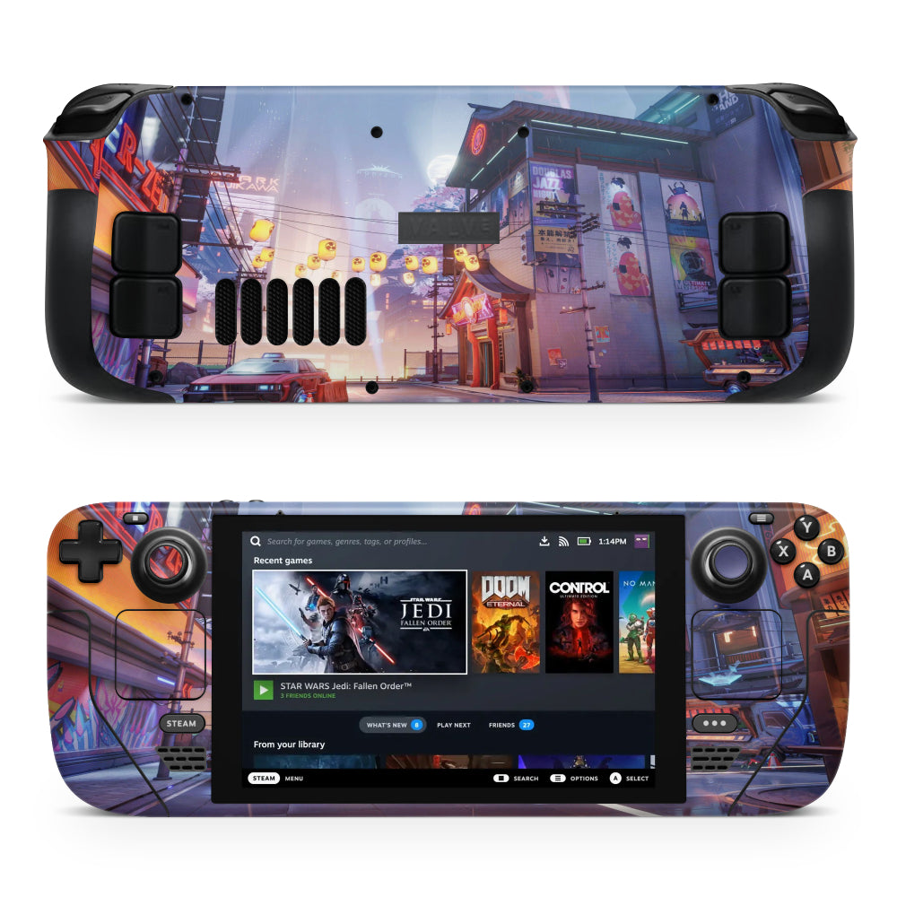 Marvel Rivals map Steam Deck Sticker