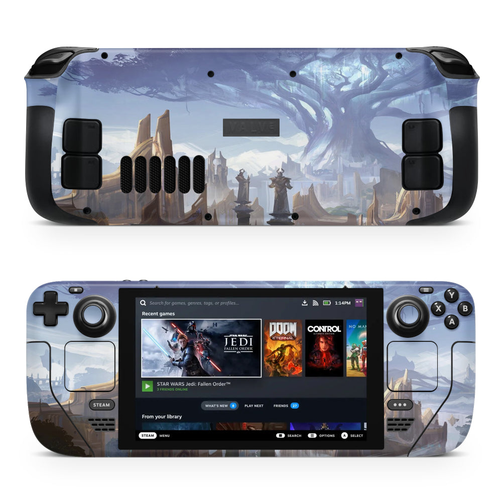 Pegatina Marvel Rivals Yggdrasill para Steam Deck