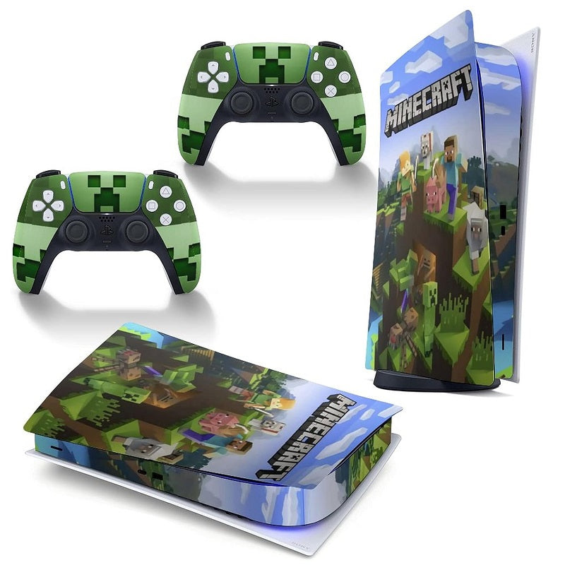 Minecraft PS5 Sticker