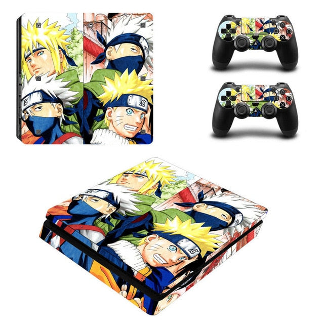 Naruto and Kakashi Naruto PS4 Sticker Playstation