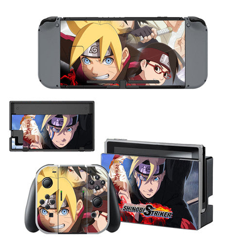 Naruto "Boruto vs Hokage" Nintendo Switch Sticker