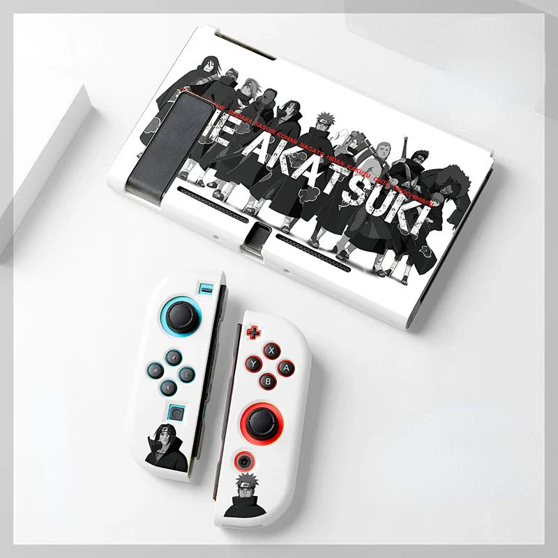 Naruto white Akatsuki Nintendo Switch Case