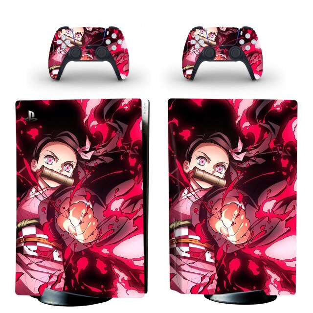 Nezuko Demon Slayer PS5 Sticker 