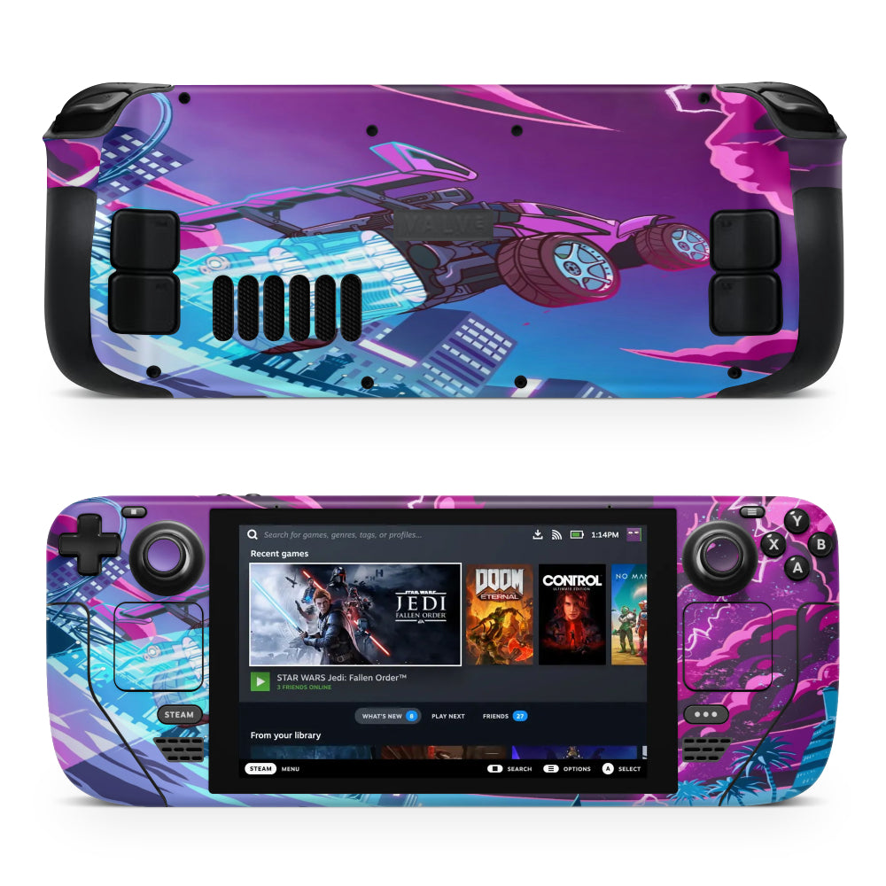 Pegatina Octane Rocket League para Steam Deck