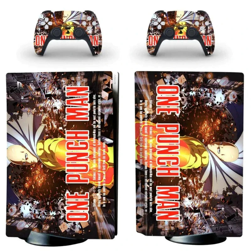One Punch Man PS5 Sticker