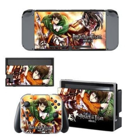 Attack on Titan "Levi Ackerman SnK" Nintendo Switch Sticker