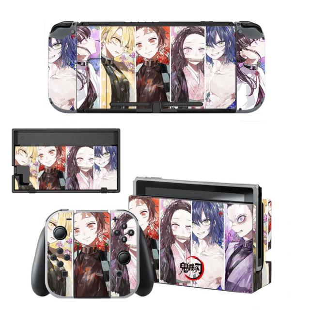 Sticker Nintendo Switch Demon Slayer Personnages