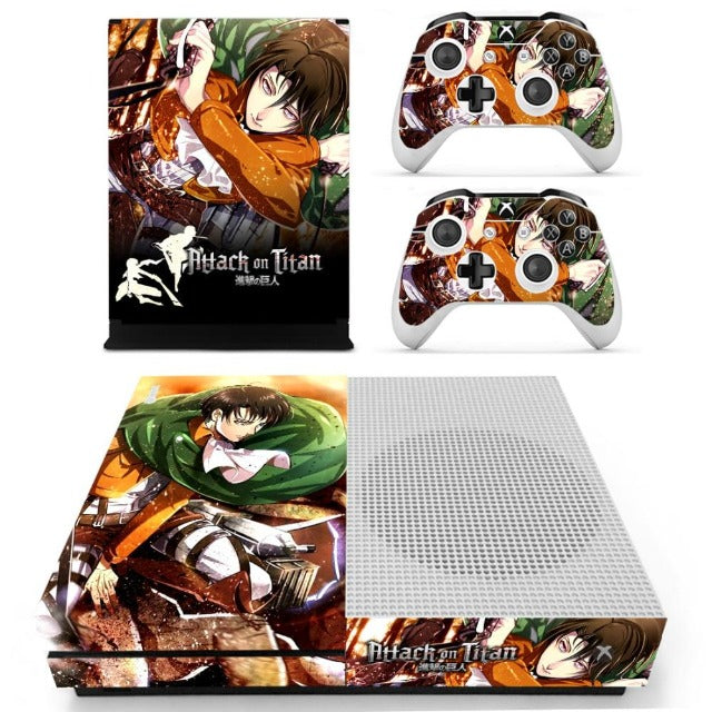 Xbox Sticker Levi Attack on Titan