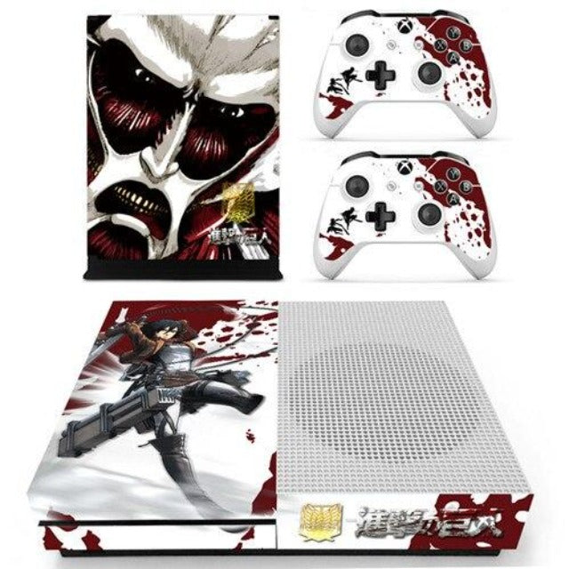 Xbox Sticker Mikasa Attack on Titan