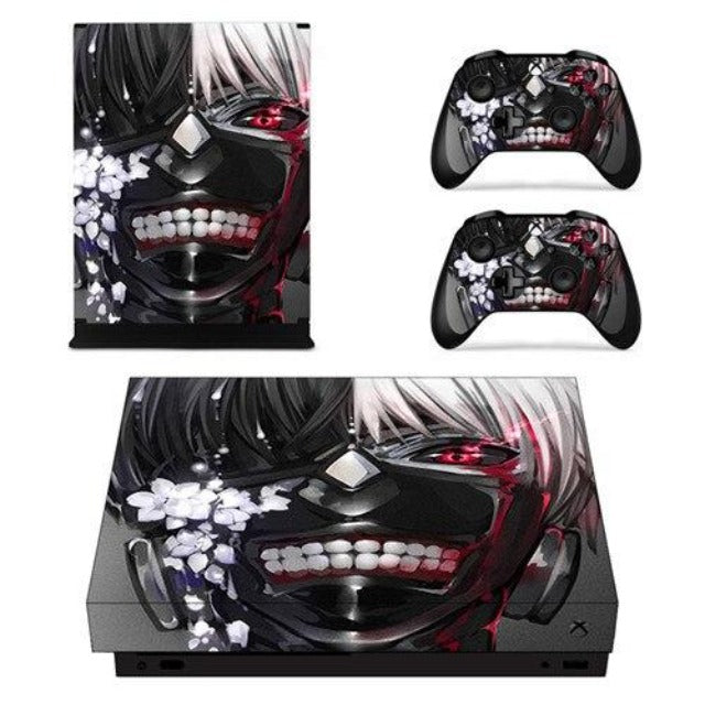 Xbox One Sticker Ken Kaneki Mask Tokyo Ghoul