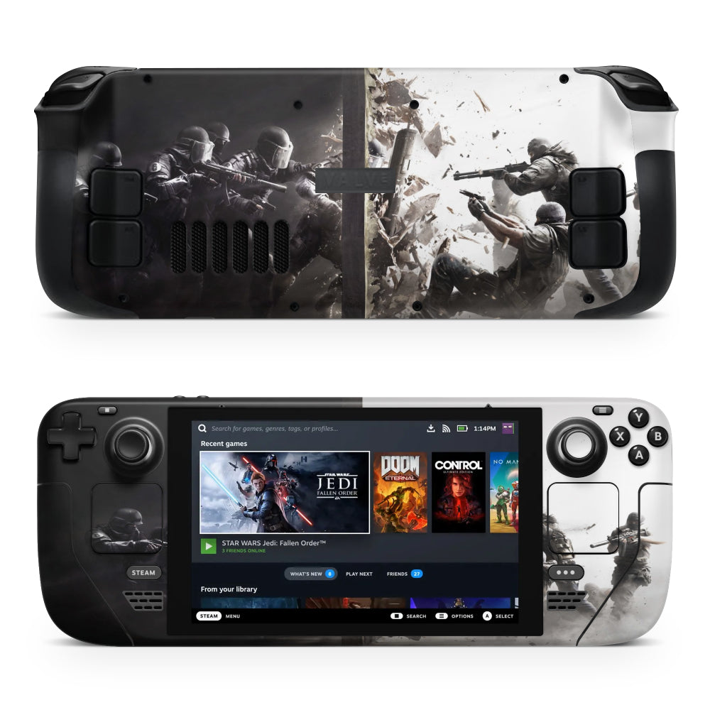 Rainbow Six cover Steam Deck Sticker