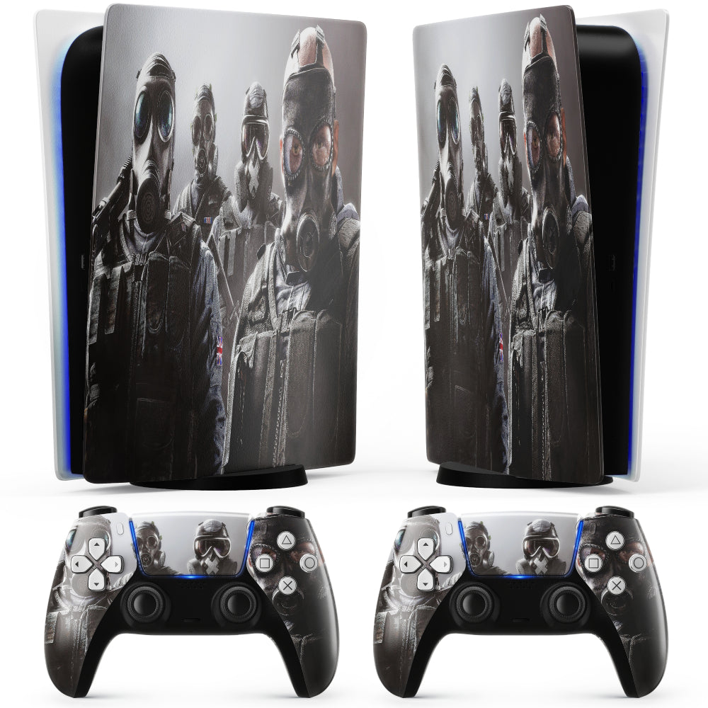 Rainbow Six masks PS5 sticker