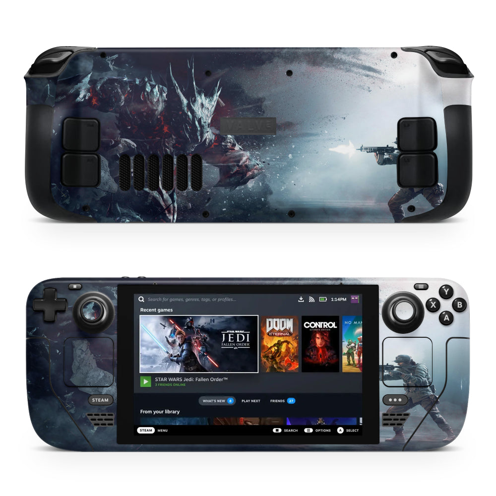 Rainbow Six monster Steam Deck Sticker