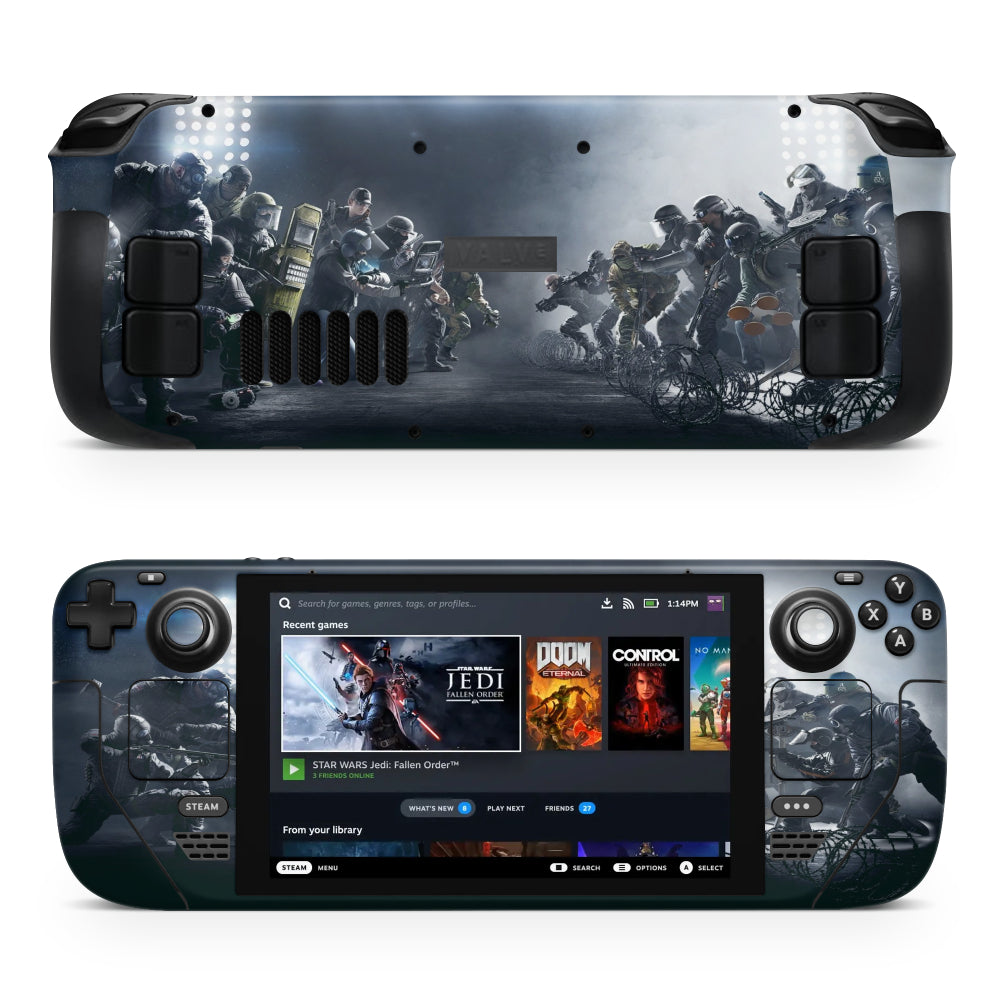 Rainbow Six Siege Steam Deck Sticker