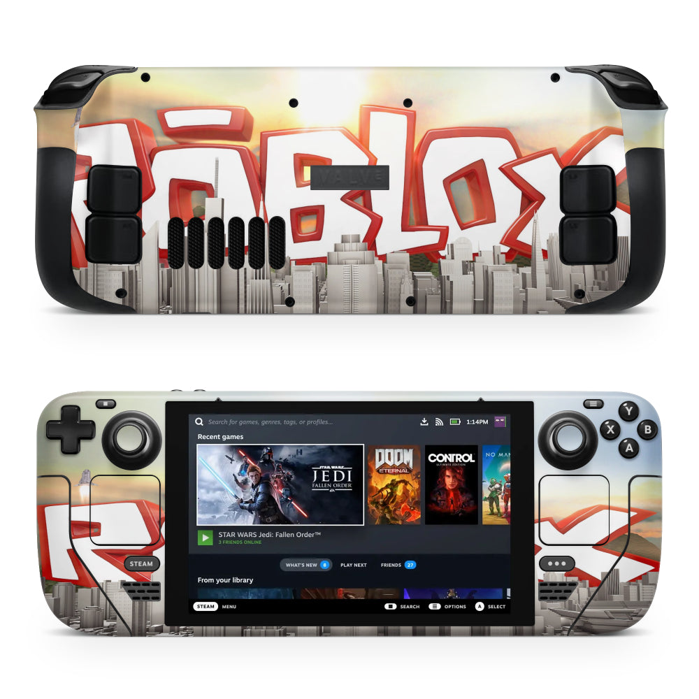 Pegatina de Roblox para Steam Deck