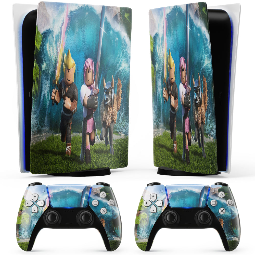 Roblox Wave PS5-Aufkleber