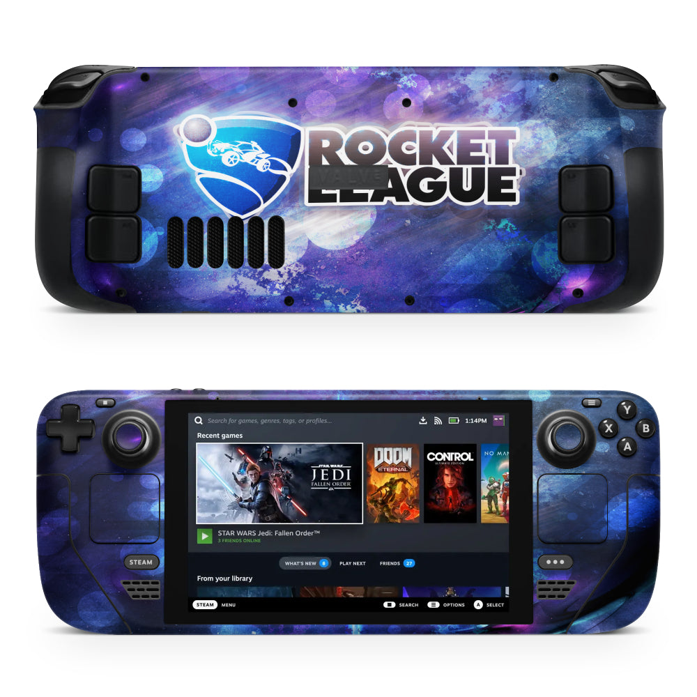 Pegatina de Rocket League para Steam Deck