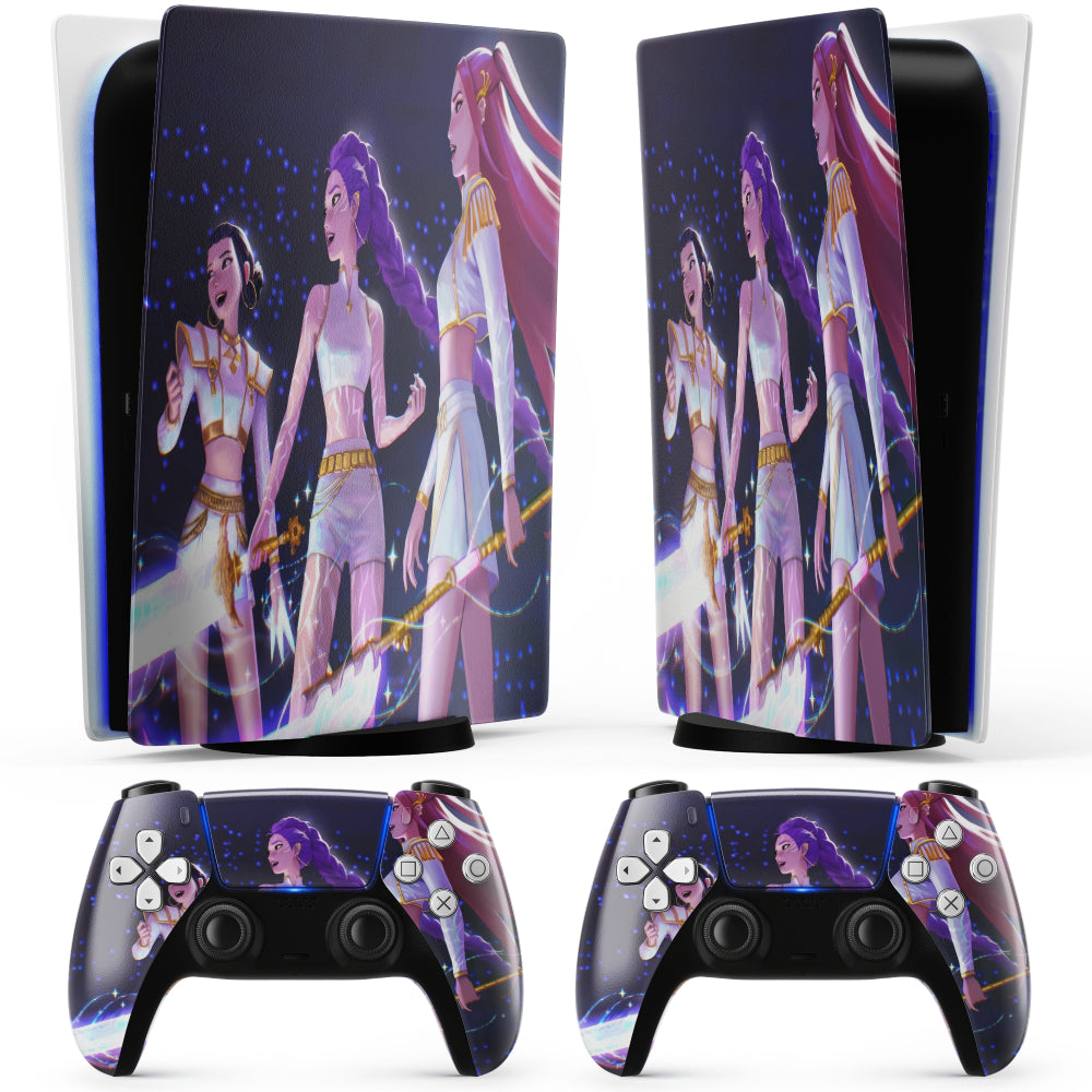 Rumi Mira Zoey KPop Demon Hunters PS5 Sticker